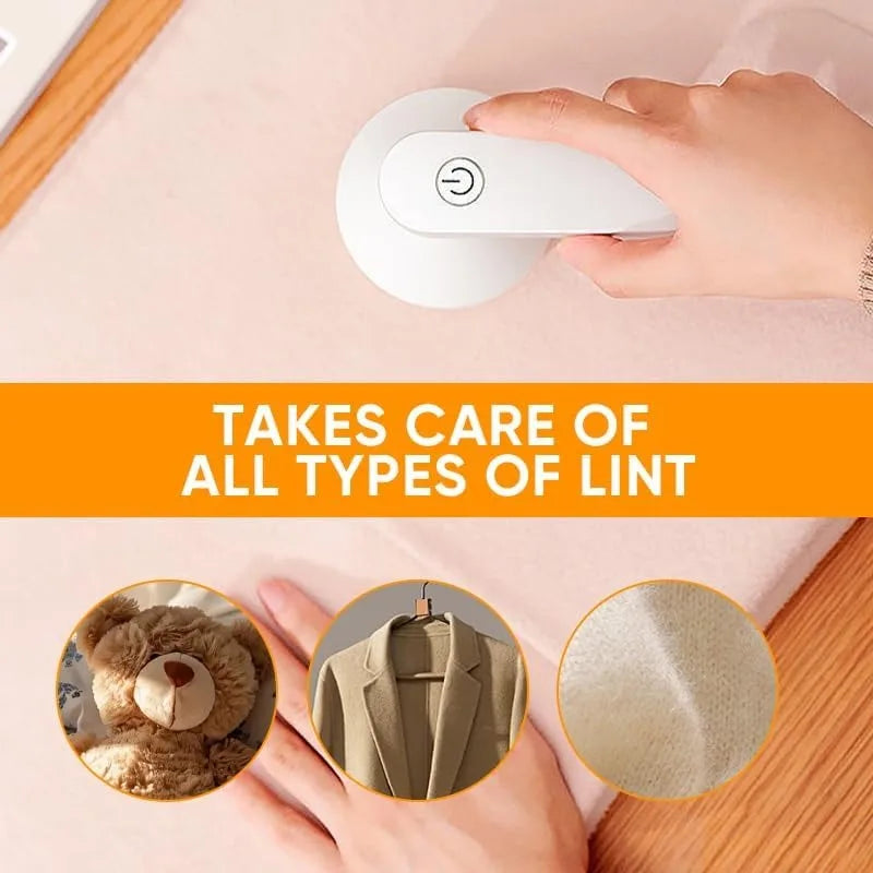 USB Rechargeable Fabric Shaver & Lint Remover – Electric Pill Remover for Clothes & Sweaters