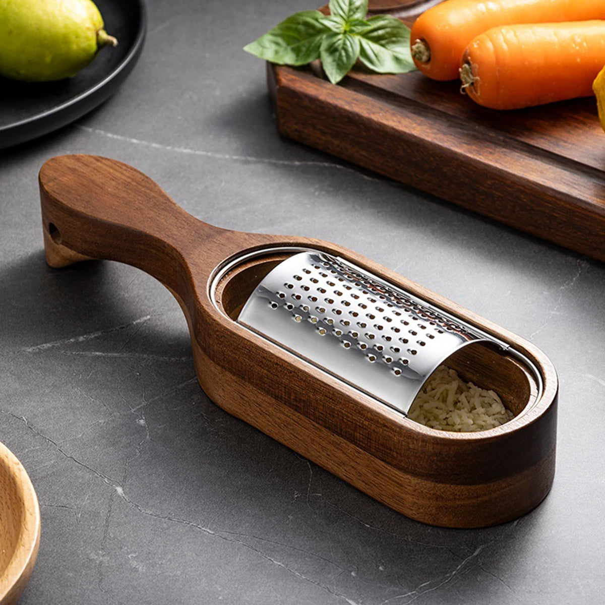 Rotary Cheese Grater with Storage Container – Hand Crank, Easy Clean, for Cheese, Vegetables & Chocolate