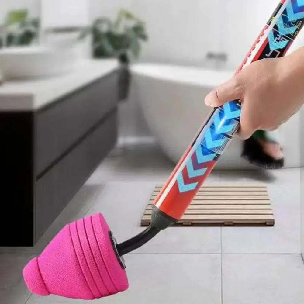 High-Pressure Air Plunger – Heavy Duty Toilet & Drain Unclogger with Ergonomic Handle