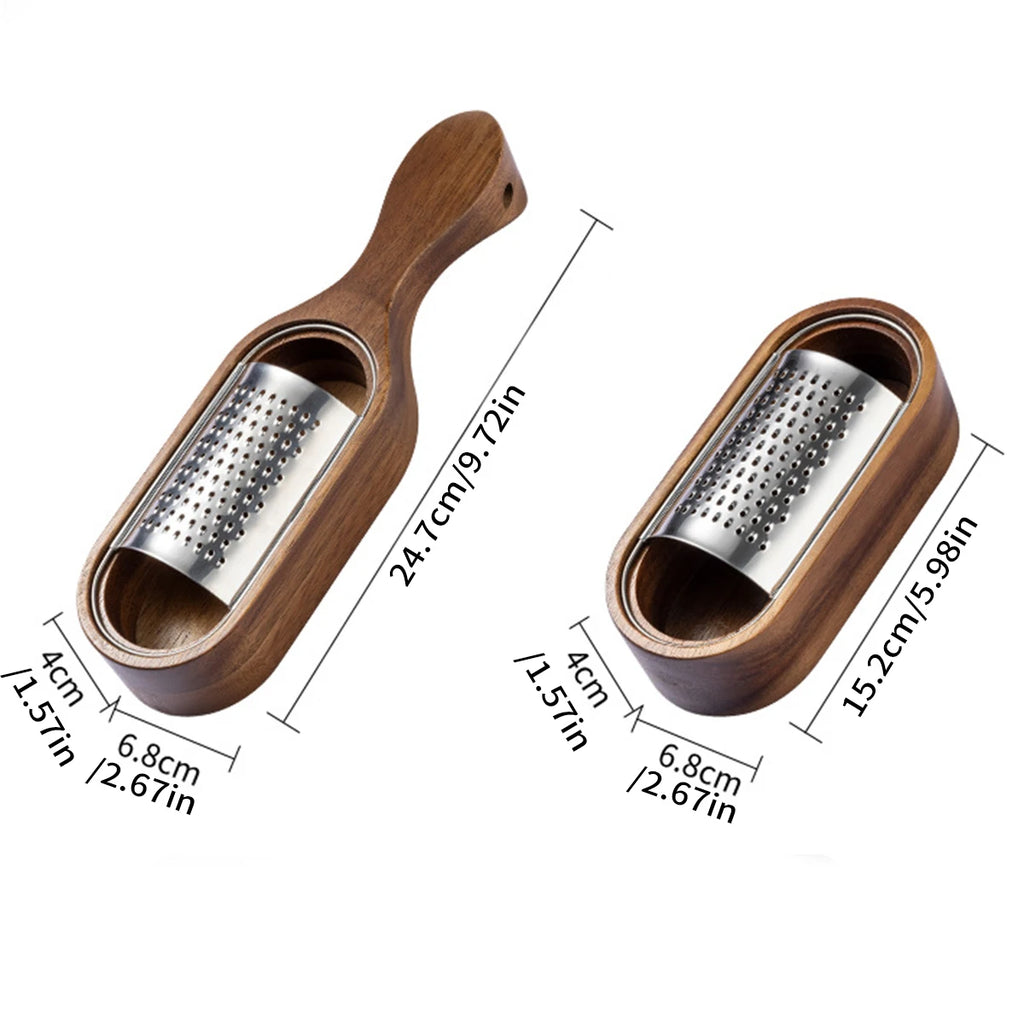 Rotary Cheese Grater with Storage Container – Hand Crank, Easy Clean, for Cheese, Vegetables & Chocolate