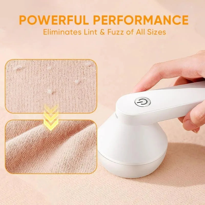 USB Rechargeable Fabric Shaver & Lint Remover – Electric Pill Remover for Clothes & Sweaters