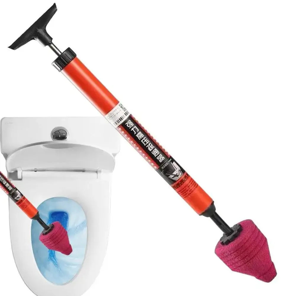 High-Pressure Air Plunger – Heavy Duty Toilet & Drain Unclogger with Ergonomic Handle