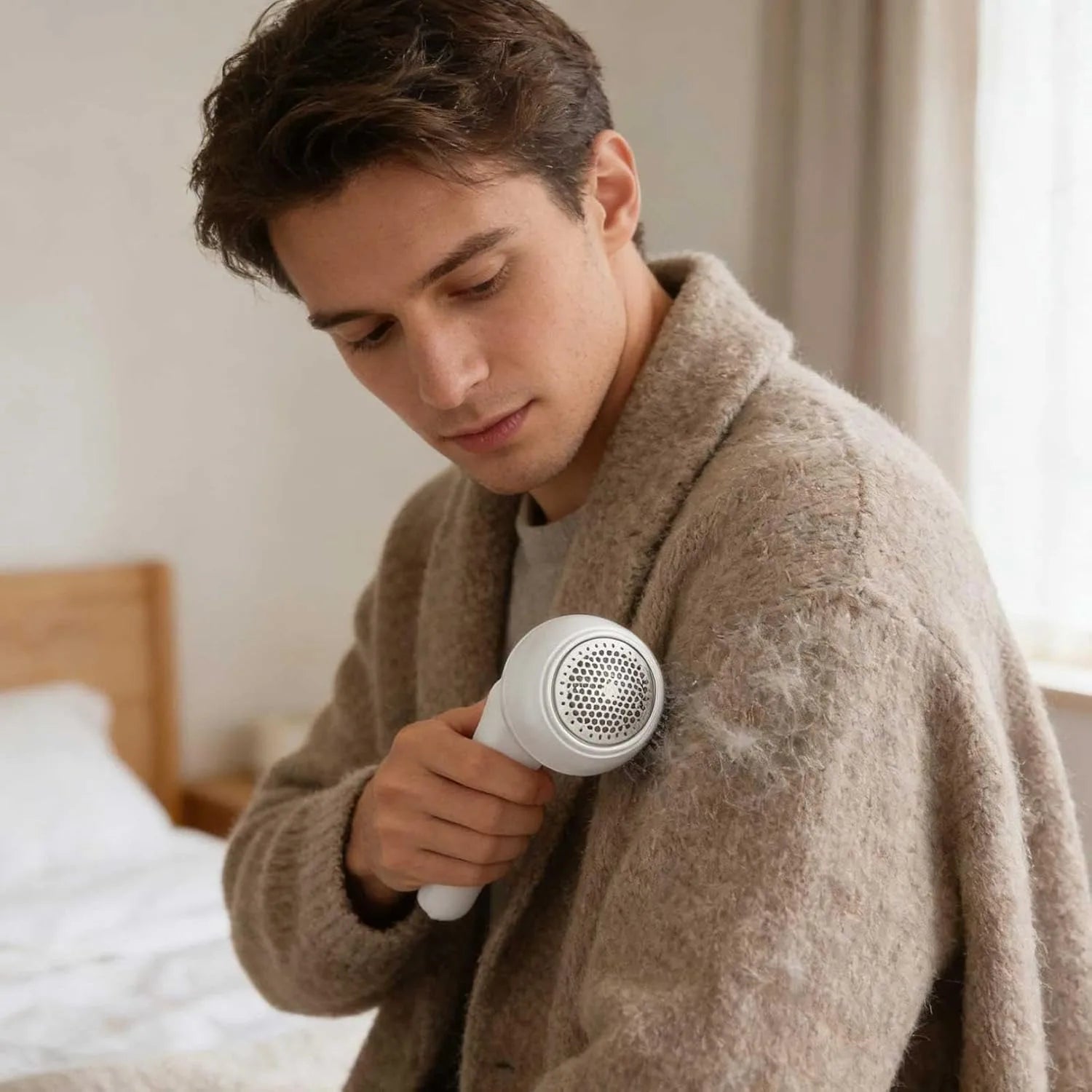 USB Rechargeable Fabric Shaver & Lint Remover – Electric Pill Remover for Clothes & Sweaters