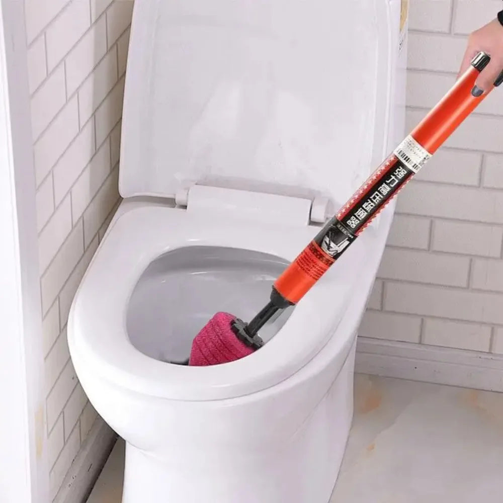 High-Pressure Air Plunger – Heavy Duty Toilet & Drain Unclogger with Ergonomic Handle