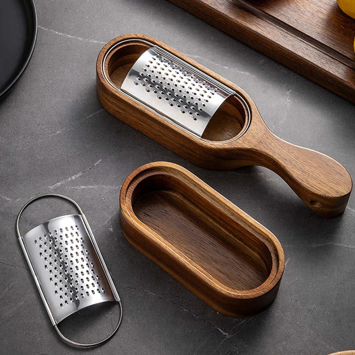 Rotary Cheese Grater with Storage Container – Hand Crank, Easy Clean, for Cheese, Vegetables & Chocolate